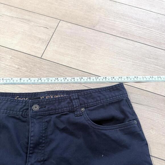 PrAna Slim Fit Navy Chino Pants Mens Size 40x30 Organic Cotton Casual Trousers - Picture 9 of 10